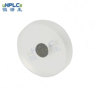 恒谱生超高压PCTFE液相色谱耗材不锈钢在线过滤器筛板，OD6.4*ID1.6*H1.6