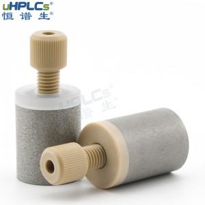 不锈钢流动相进样口过滤器?；PLC系统,带有螺母和密封垫圈,用于3/16”或1/8” OD管